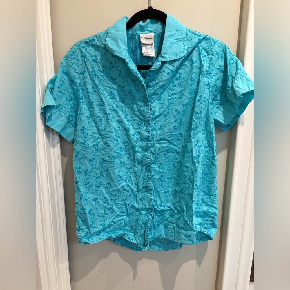 Disney’s Mickey Mouse Teal Pajama top